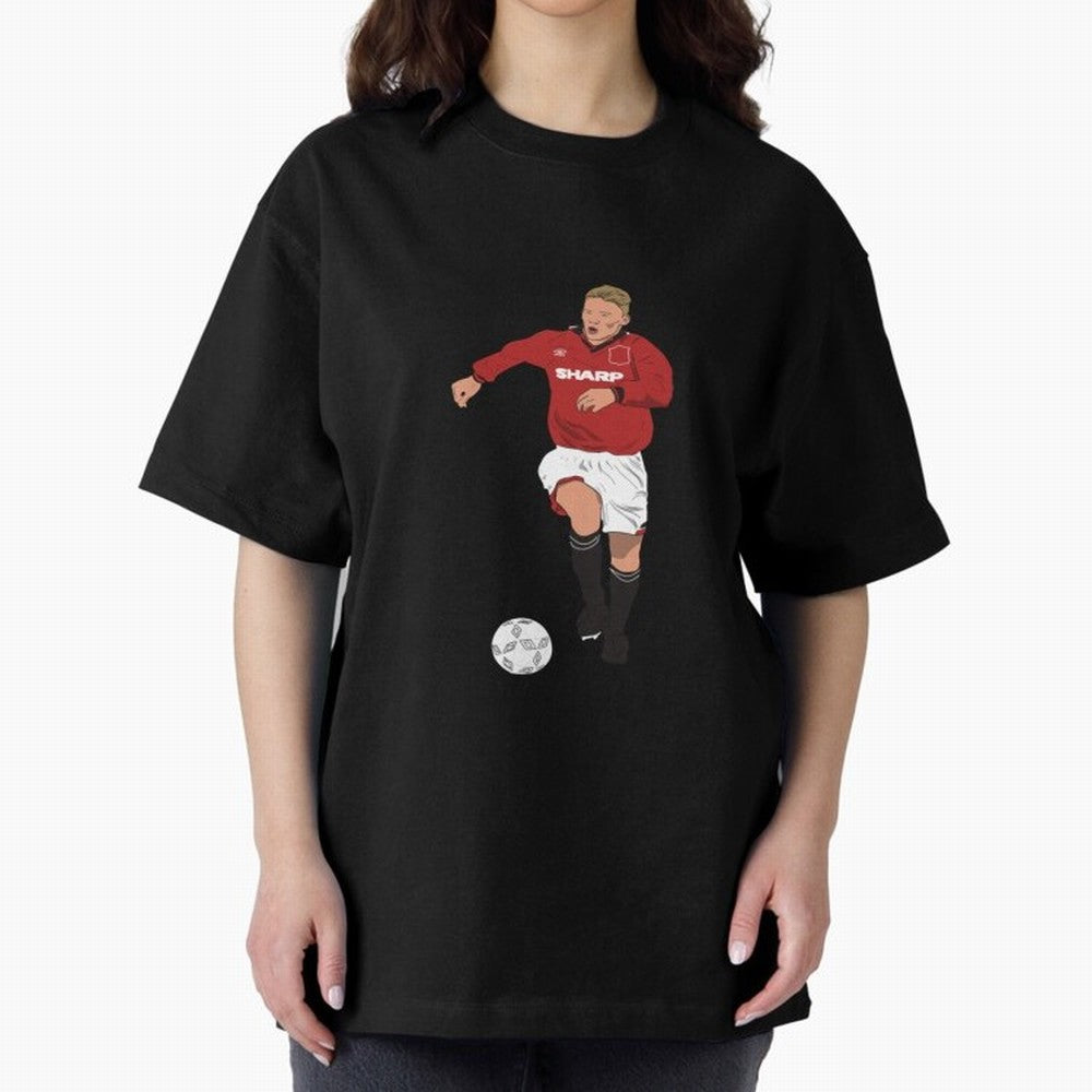 Scott McTominay 95_96 Kit Oversized T-Shirt Feel the Trophy Chase of Global Football Passion for FIFA World Cup 2026 USA Canada Mexico, Driven by Cristiano Ronaldo, England and Germany, Supporter Pride, Iconic Celebrations, Legendary Names and