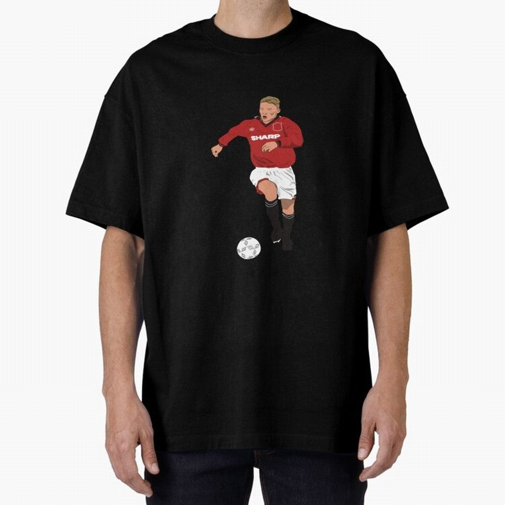 Scott McTominay 95_96 Kit Oversized T-Shirt Feel the Trophy Chase of Global Football Passion for FIFA World Cup 2026 USA Canada Mexico, Driven by Cristiano Ronaldo, England and Germany, Supporter Pride, Iconic Celebrations, Legendary Names and