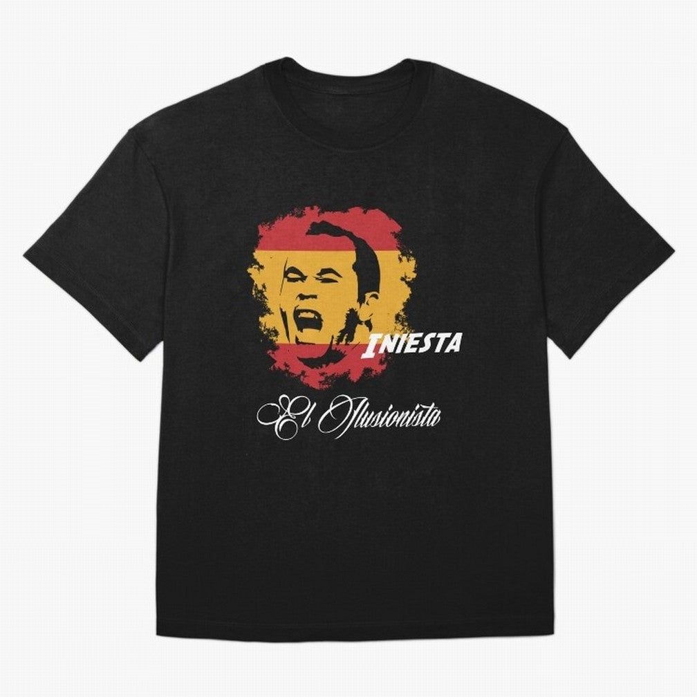 Spain Andres Iniesta Football World Cup 2014 Oversized T-Shirt Discover Match Day Hype around FIFA World Cup 2026 USA Canada Mexico, CR7 and Messi, Argentina and Brazil, Retro Football Energy, Iconic Rivalries, Trophy Chase Drama and Stadium
