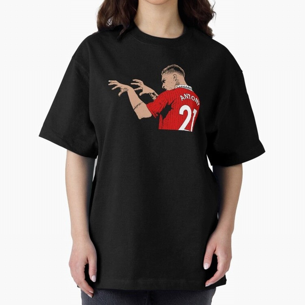 Antony Oversized T-Shirt Celebrate the Road through FIFA World Cup 2026 Group Stage Spirit, Connected to Argentina, France and Brazil, Cristiano Ronaldo, Haaland and CR7, Worldwide Fan Energy, Dramatic Goals, Stadium Lights and Championship