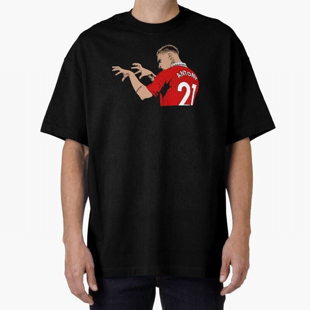 Antony Oversized T-Shirt Celebrate the Road through FIFA World Cup 2026 Group Stage Spirit, Connected to Argentina, France and Brazil, Cristiano Ronaldo, Haaland and CR7, Worldwide Fan Energy, Dramatic Goals, Stadium Lights and Championship