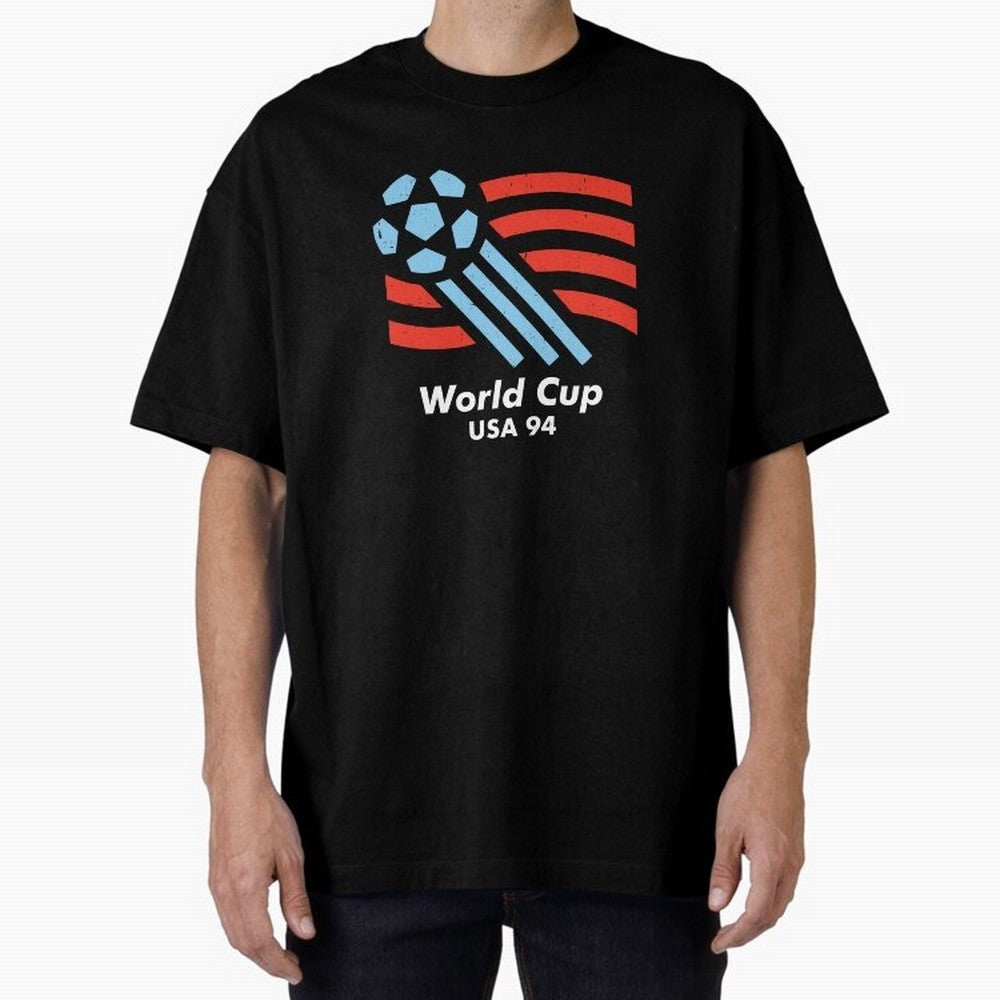 World Cup USA 94 Oversized T-Shirt Carry FIFA World Cup 2026 Group Stage Spirit, Featuring Argentina, France and Brazil, Mbappe, Fan Favorite Moments, National Team Passion, Big Match Drama and Soccer History; Ideal for Football Dads, Football