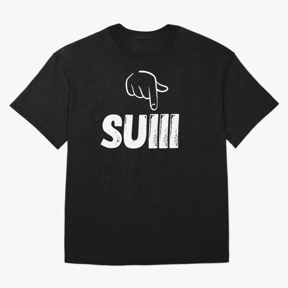 say suiiiii Oversized T-Shirt Fuel Your Fan Pride for FIFA World Cup 2026 USA Canada Mexico Made for Messi, Neymar and Mbappe, Germany Energy, Game Day Rituals, Football Legends, Country Pride and the Road to the Final; Perfect for Fans,