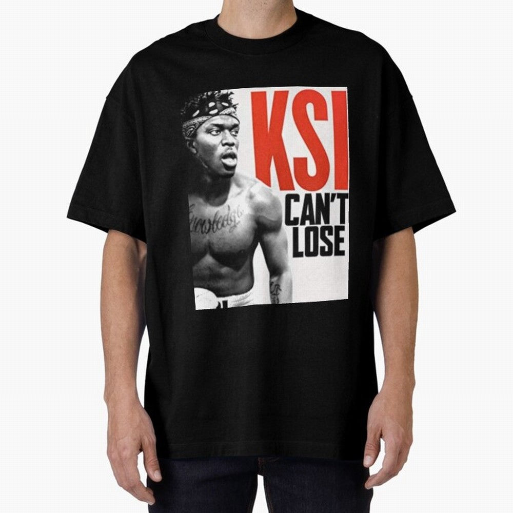ksi Oversized T-Shirt Make Your Look Match Global Football Passion for FIFA World Cup 2026, Centered on Messi and Cristiano Ronaldo, France and Portugal, Football Festival Excitement, Trophy Ambitions, Country Rivalries and Star Player Buzz; Ideal