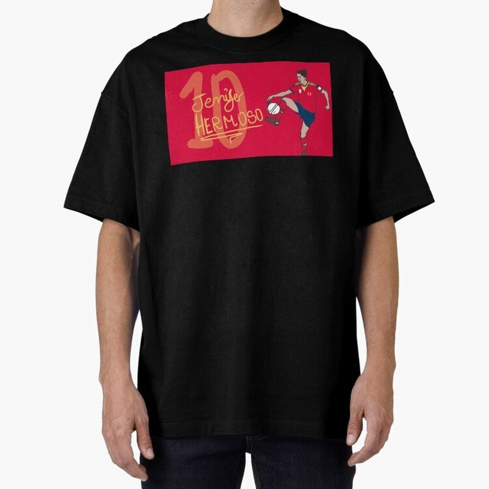Jennifer Hermoso Oversized T-Shirt Get Ready for Match Day Hype around FIFA World Cup 2026 USA Canada Mexico, Neymar, Haaland and Cristiano Ronaldo, Argentina, France and Brazil, Game Day Rituals, Football Legends, Country Pride and the Road to the