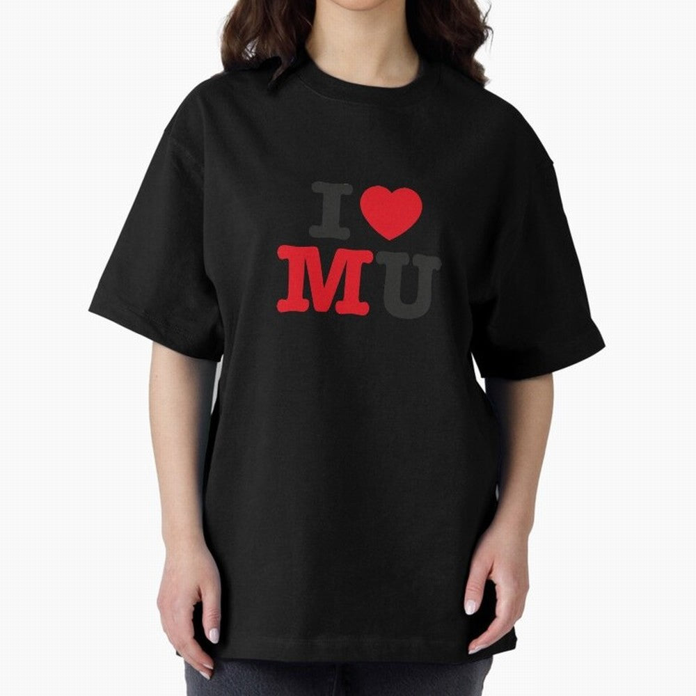 I Love Manchester Oversized T-Shirt Bring Home FIFA World Cup 2026 for Fans of Mbappe and Neymar and Brazil, Portugal and Argentina, Bringing Soccer Culture, Superstar Moments, National Team Dreams and Competitive Fire; Ideal for Fans Who Follow