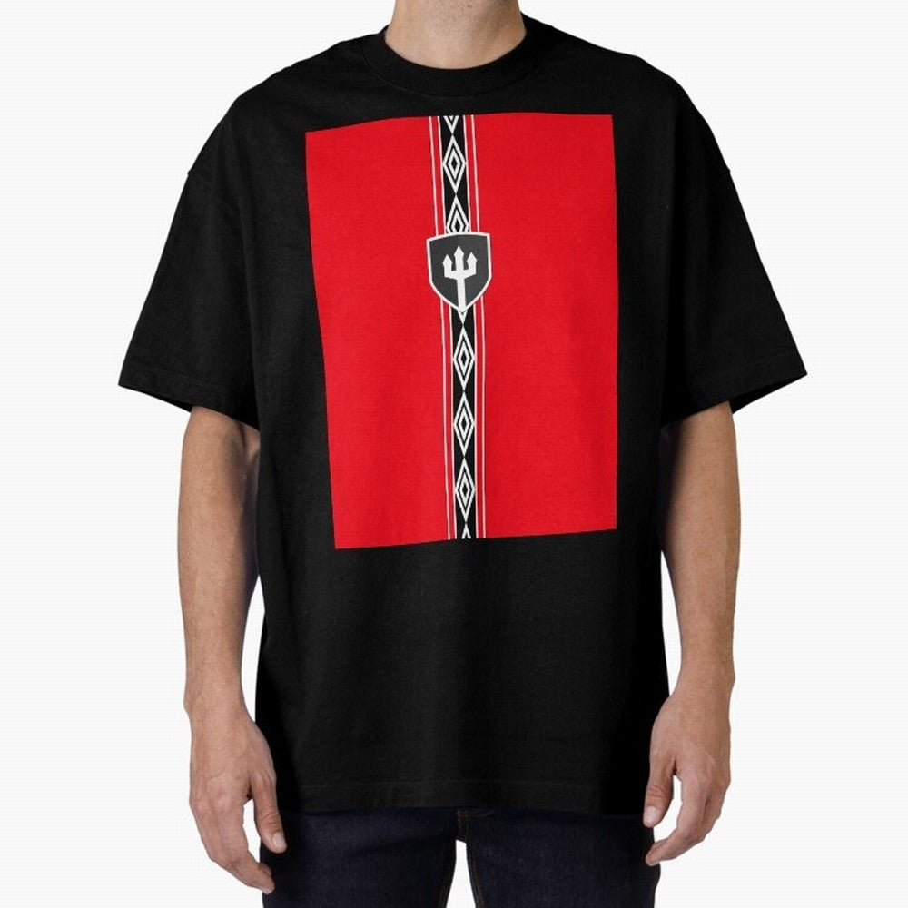 Unofficial Manchester United Treble Winning Jersey Oversized T-Shirt Honor the Football Icons of Global Football Passion for FIFA World Cup 2026 USA Canada Mexico, Capturing Mbappe, Brazil, Portugal and Argentina, Sports Nostalgia, International