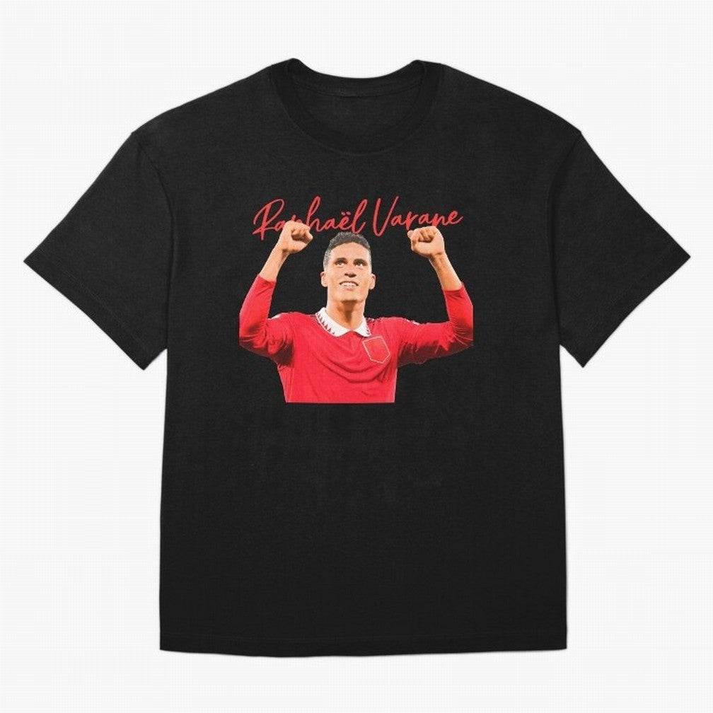 Rafael Varane Oversized T-Shirt Feel the Trophy Chase of Global Football Passion for FIFA World Cup 2026, Inspired by CR7 and Messi, France, Stadium Chants, National Pride, Trophy Dreams and Unforgettable Football Memories; Made for Die Hard