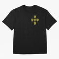 Golden Quinas Portugal Oversized T-Shirt Enjoy FIFA World Cup 2026 Group Stage Spirit, Filled with Spain, Neymar, Haaland and Cristiano Ronaldo, Goal Celebration Energy, Supporter Heritage, Football Icons and Worldwide Tournament Joy; Perfect for