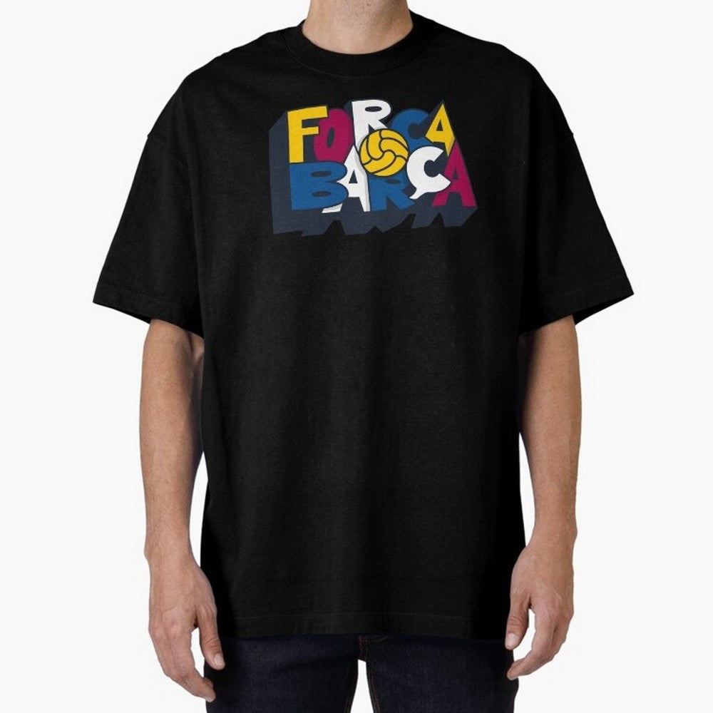 Forca Barca Classic T-Shirt Bring a Champion Mindset to FIFA World Cup 2026 USA Canada Mexico Highlighting Neymar, Haaland and Cristiano Ronaldo, Spain and Netherlands Energy, Fan Favorite Moments, National Team Passion, Big Match Drama and Soccer