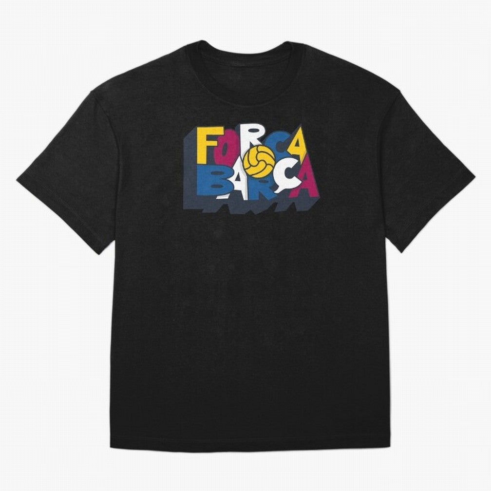 Forca Barca Classic T-Shirt Bring a Champion Mindset to FIFA World Cup 2026 USA Canada Mexico Highlighting Neymar, Haaland and Cristiano Ronaldo, Spain and Netherlands Energy, Fan Favorite Moments, National Team Passion, Big Match Drama and Soccer