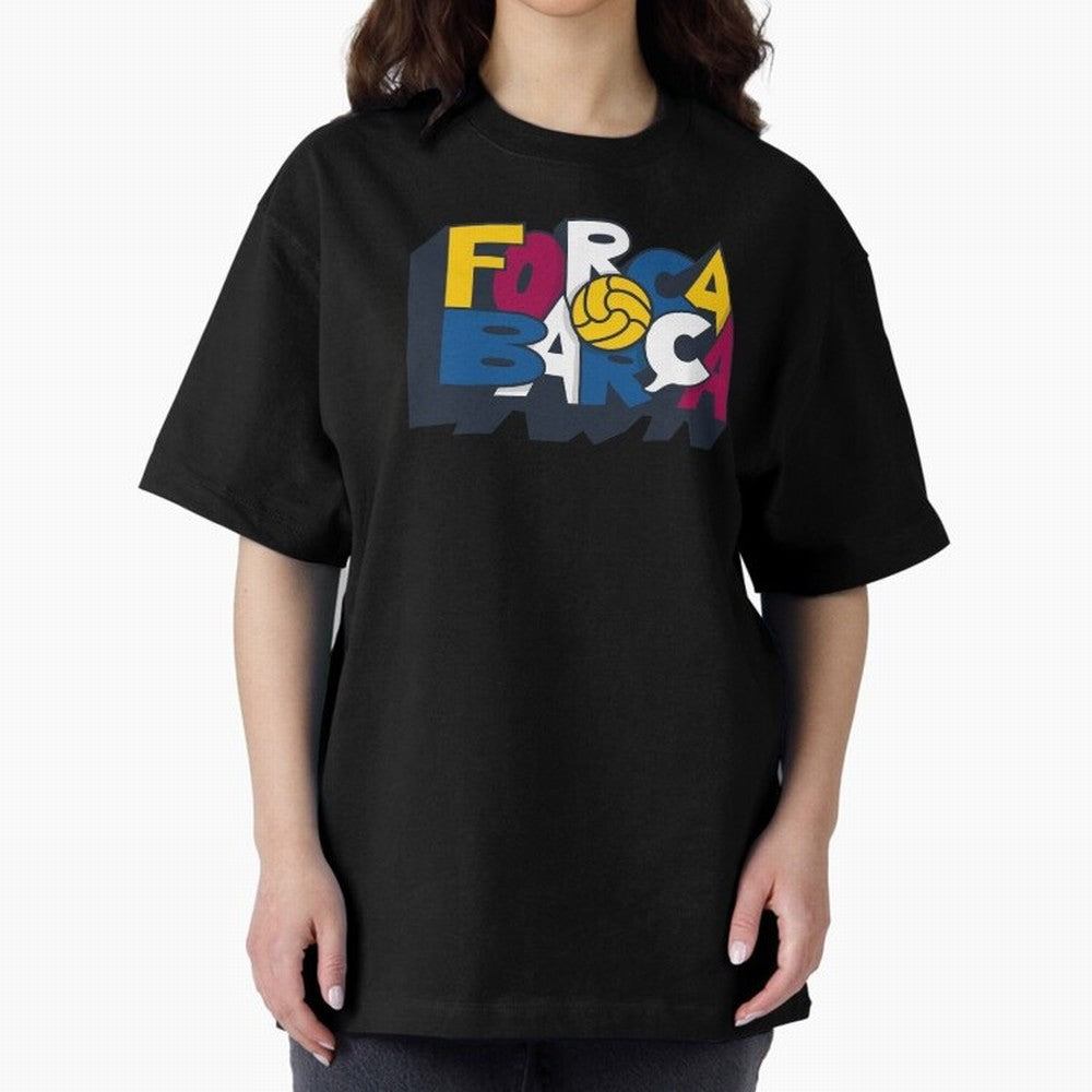 Forca Barca Classic T-Shirt Bring a Champion Mindset to FIFA World Cup 2026 USA Canada Mexico Highlighting Neymar, Haaland and Cristiano Ronaldo, Spain and Netherlands Energy, Fan Favorite Moments, National Team Passion, Big Match Drama and Soccer