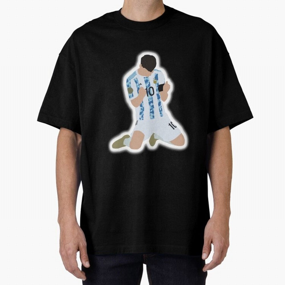 Messi Art Illustration Essential T-Shirt Join the Countdown to FIFA World Cup 2026 Spirit, Filled with Portugal, Spain and Germany, Neymar, Haaland and Cristiano Ronaldo, Tournament Hype, Historic Matchups, Family Viewing Parties and Global Sports