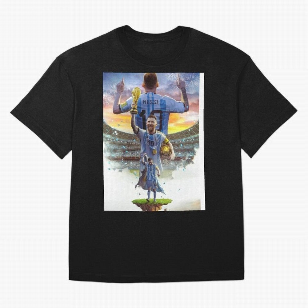 Lionel Messi picture 4k Essential T-Shirt Celebrate Every Goal in the FIFA World Cup 2026 USA Canada Mexico Journey through Neymar Highlights, England, France and Netherlands Pride, Global Supporter Spirit, Legendary Goals, National Colors and