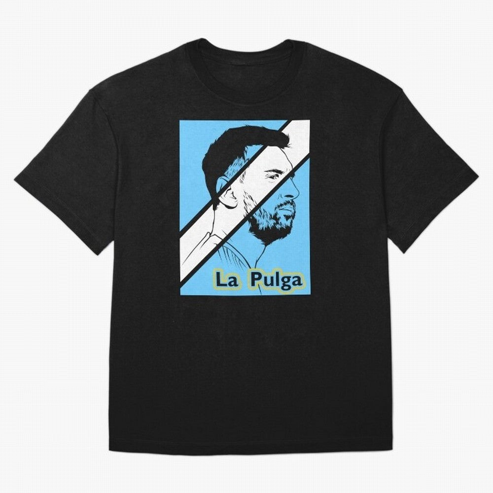 L Messi - Iconic Oversized T-Shirt Bring World Football Passion into FIFA World Cup 2026 Group Stage Connected to Messi, CR7 and Mbappe, England Energy, Football Festival Excitement, Trophy Ambitions, Country Rivalries and Star Player Buzz; Great