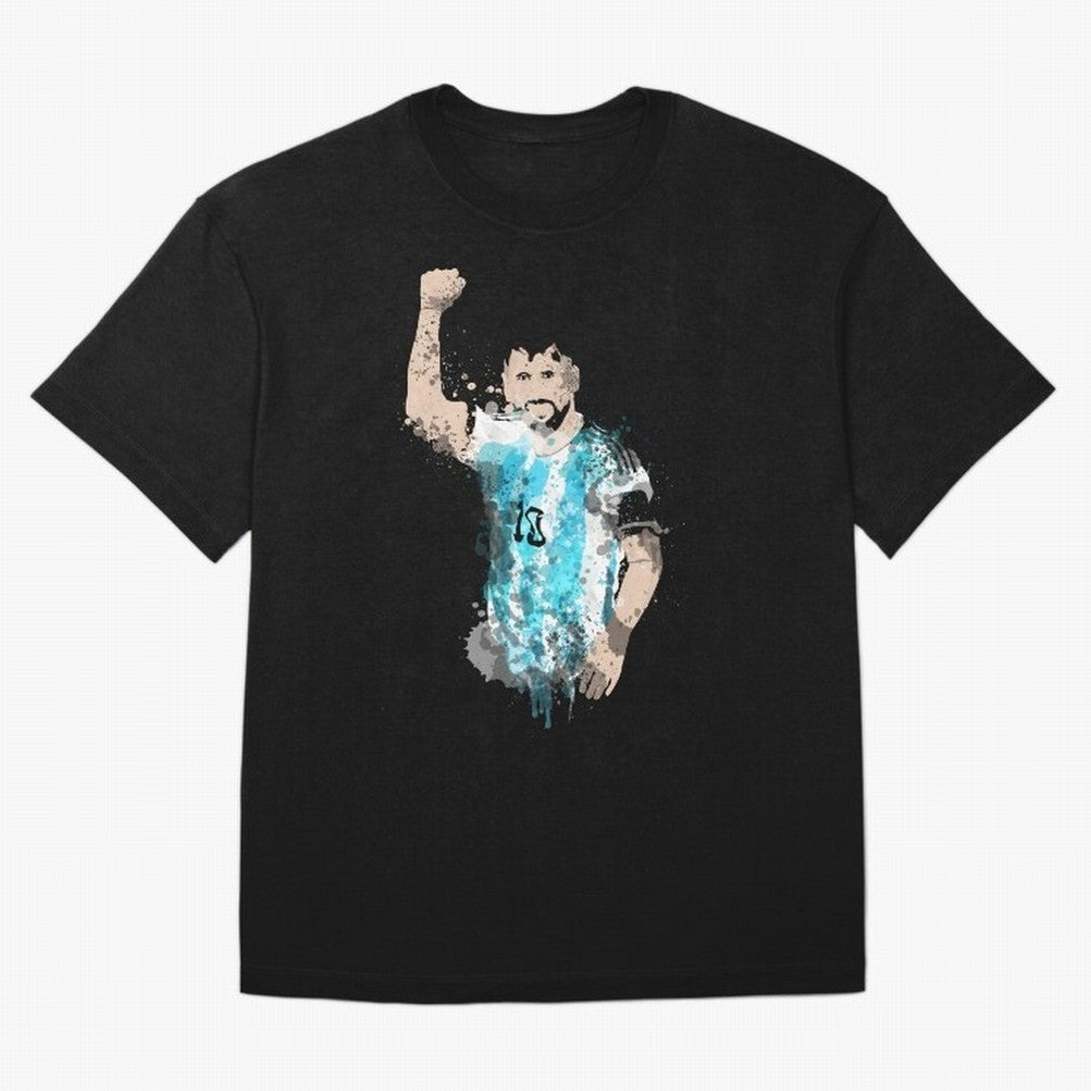 Messi 10 The Goat Essential T-Shirt Celebrate Football Dreams Across FIFA World Cup 2026 for Fans of Mbappe and Germany, Bringing Vintage Soccer Flavor, Modern Football Stars, National Flags and Final Night Emotion; Ideal for Fans Who Follow Messi,