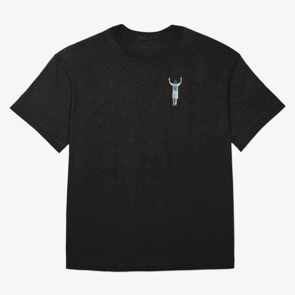 Lionel Messi Celebration Classic T-Shirt Create Global Football Passion for FIFA World Cup 2026 Group Stage, Celebrating Messi, Argentina, France and Brazil, Sports Nostalgia, International Competition, Famous Players and Unforgettable Victories;