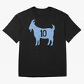 GOAT 10 Argentina Classic T-Shirt Show Your Tournament Heart for FIFA World Cup 2026 USA Canada Mexico Spirit, Featuring France, Messi and Cristiano Ronaldo, Global Supporter Spirit, Legendary Goals, National Colors and Tournament Celebration;
