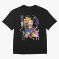 MESSI10 Oversized T-Shirt Join the Countdown to the FIFA World Cup 2026 Journey through Mbappe and Neymar Highlights, France and Portugal Pride, Sports Nostalgia, International Competition, Famous Players and Unforgettable Victories; Perfect for