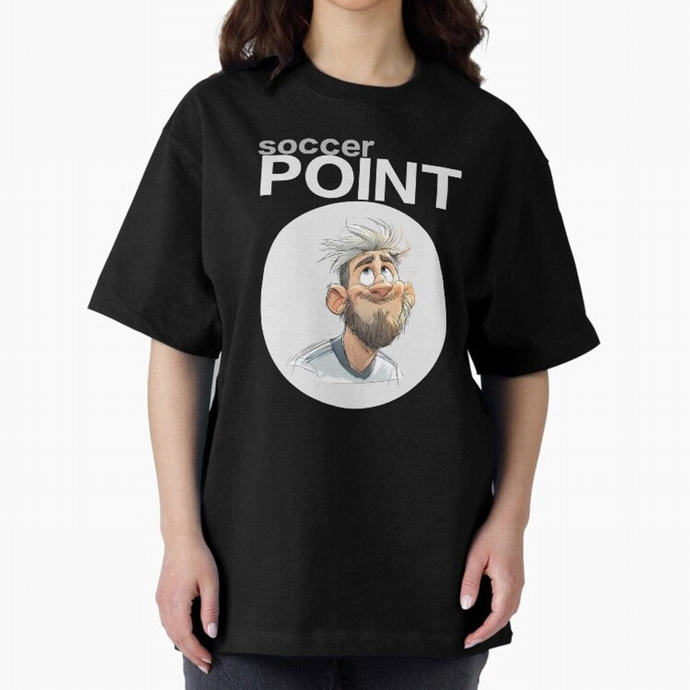 soccer POINT Classic T-Shirt Share the Excitement of Global Football Passion for FIFA World Cup 2026 Group Stage, Built around Messi and Cristiano Ronaldo, France and Portugal, Vintage Soccer Flavor, Modern Football Stars, National Flags and Final