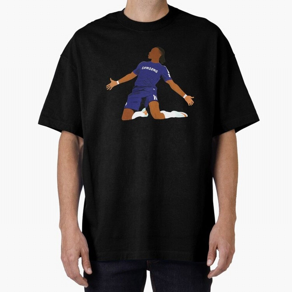 Drogba Classic T-Shirt Celebrate Supporters United by FIFA World Cup 2026 USA Canada Mexico Highlighting Mbappe and Neymar, Argentina Energy, Game Day Rituals, Football Legends, Country Pride and the Road to the Final; Ideal for Football Dads,