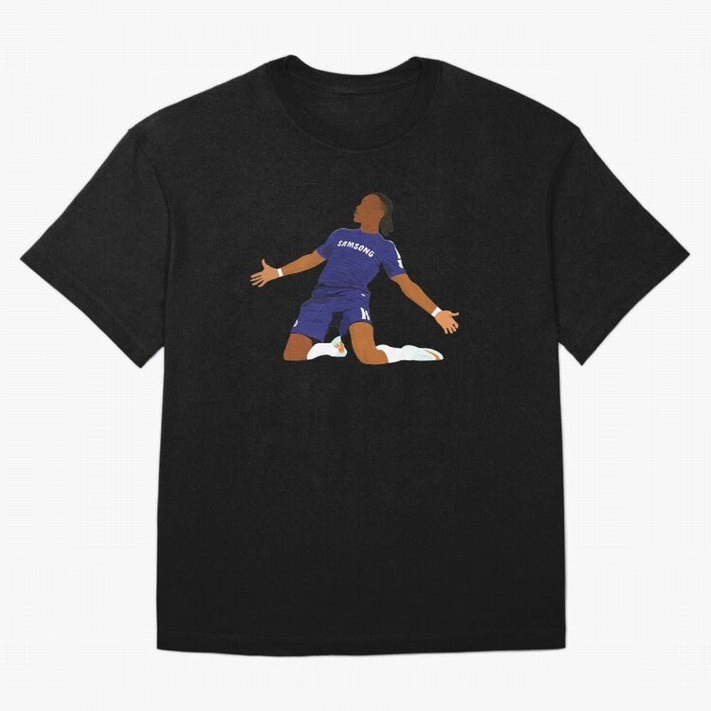 Drogba Classic T-Shirt Celebrate Supporters United by FIFA World Cup 2026 USA Canada Mexico Highlighting Mbappe and Neymar, Argentina Energy, Game Day Rituals, Football Legends, Country Pride and the Road to the Final; Ideal for Football Dads,