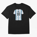 LeoMessi Jersey Illustration 2022 Oversized T-Shirt Feel the Heartbeat of the FIFA World Cup 2026 USA Canada Mexico Journey through Haaland Highlights, Spain and Netherlands Pride, Tournament Hype, Historic Matchups, Family Viewing Parties and