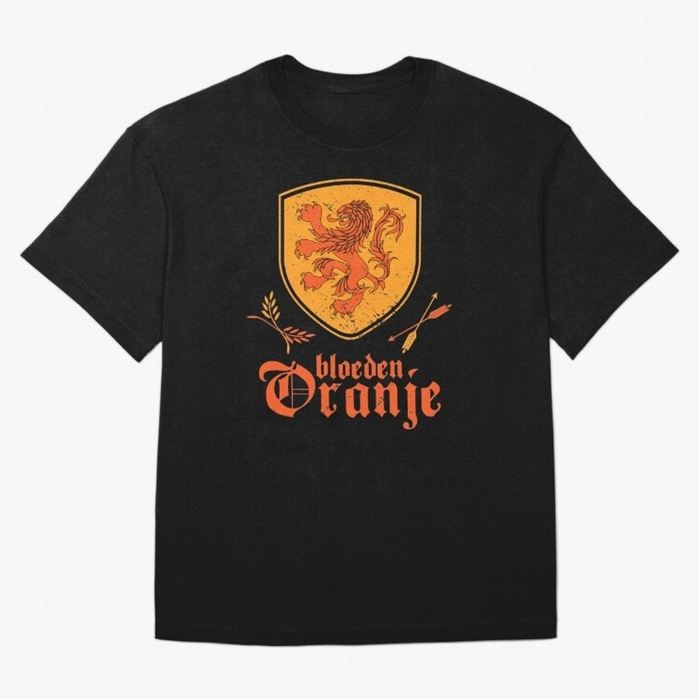 Netherlands Bleed Oranje Classic T-Shirt Bring Bold Fan Energy to Match Day Hype around FIFA World Cup 2026 Group Stage, Mbappe, Portugal, Spain and Germany, Vintage Soccer Flavor, Modern Football Stars, National Flags and Final Night Emotion;