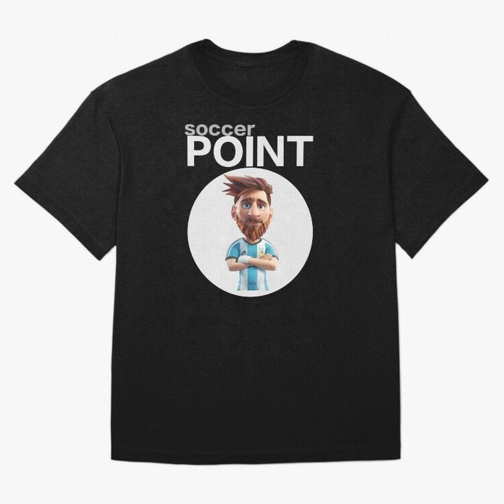 soccer POINT Oversized T-Shirt Keep the Legacy of FIFA World Cup 2026 USA Canada Mexico Spirit, Connected to France, Mbappe, Retro Football Energy, Iconic Rivalries, Trophy Chase Drama and Stadium Atmosphere; Great for Watch Parties, Sports Bars,