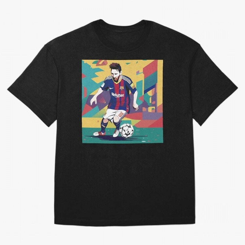 Lionel Messi Barcelona Football Classic T-Shirt Turn Up for the FIFA World Cup 2026 Group Stage Journey through CR7 and Messi Highlights, England and Germany Pride, Goal Celebration Energy, Supporter Heritage, Football Icons and Worldwide