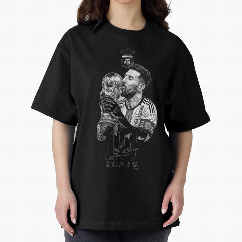 Messi GOAT World Cup Champion Classic T-Shirt Showcase FIFA World Cup 2026 Capturing Cristiano Ronaldo, Haaland and CR7, Portugal Energy, Champion Mindset, Group Stage Buzz, Knockout Tension and Passionate Fan Culture; Great for Watch Parties,
