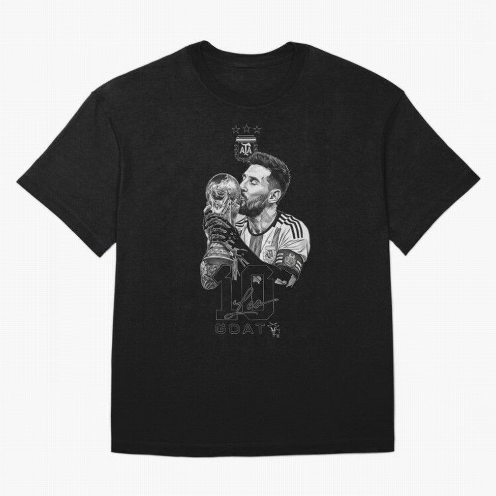Messi GOAT World Cup Champion Classic T-Shirt Showcase FIFA World Cup 2026 Capturing Cristiano Ronaldo, Haaland and CR7, Portugal Energy, Champion Mindset, Group Stage Buzz, Knockout Tension and Passionate Fan Culture; Great for Watch Parties,