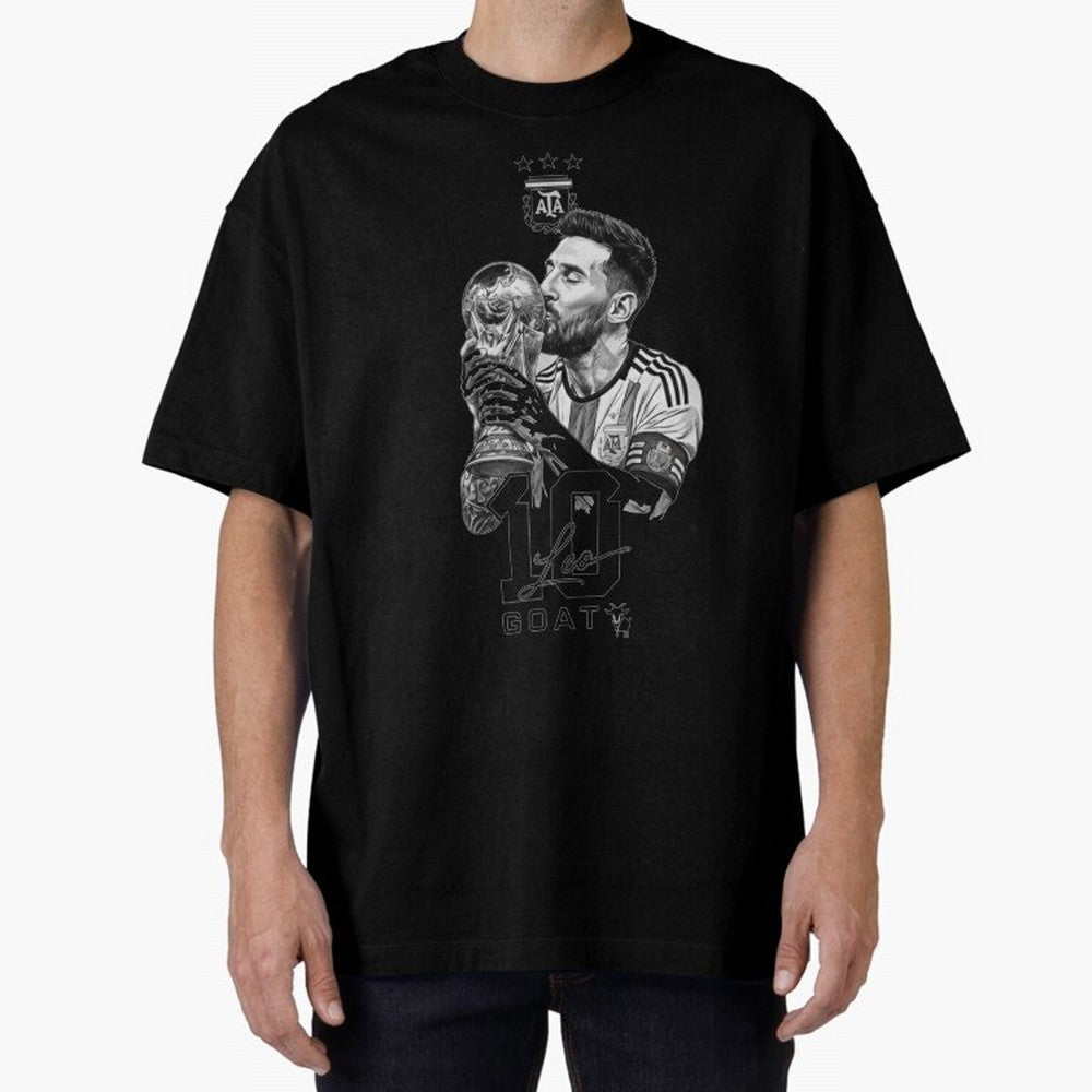 Messi GOAT World Cup Champion Classic T-Shirt Showcase FIFA World Cup 2026 Capturing Cristiano Ronaldo, Haaland and CR7, Portugal Energy, Champion Mindset, Group Stage Buzz, Knockout Tension and Passionate Fan Culture; Great for Watch Parties,