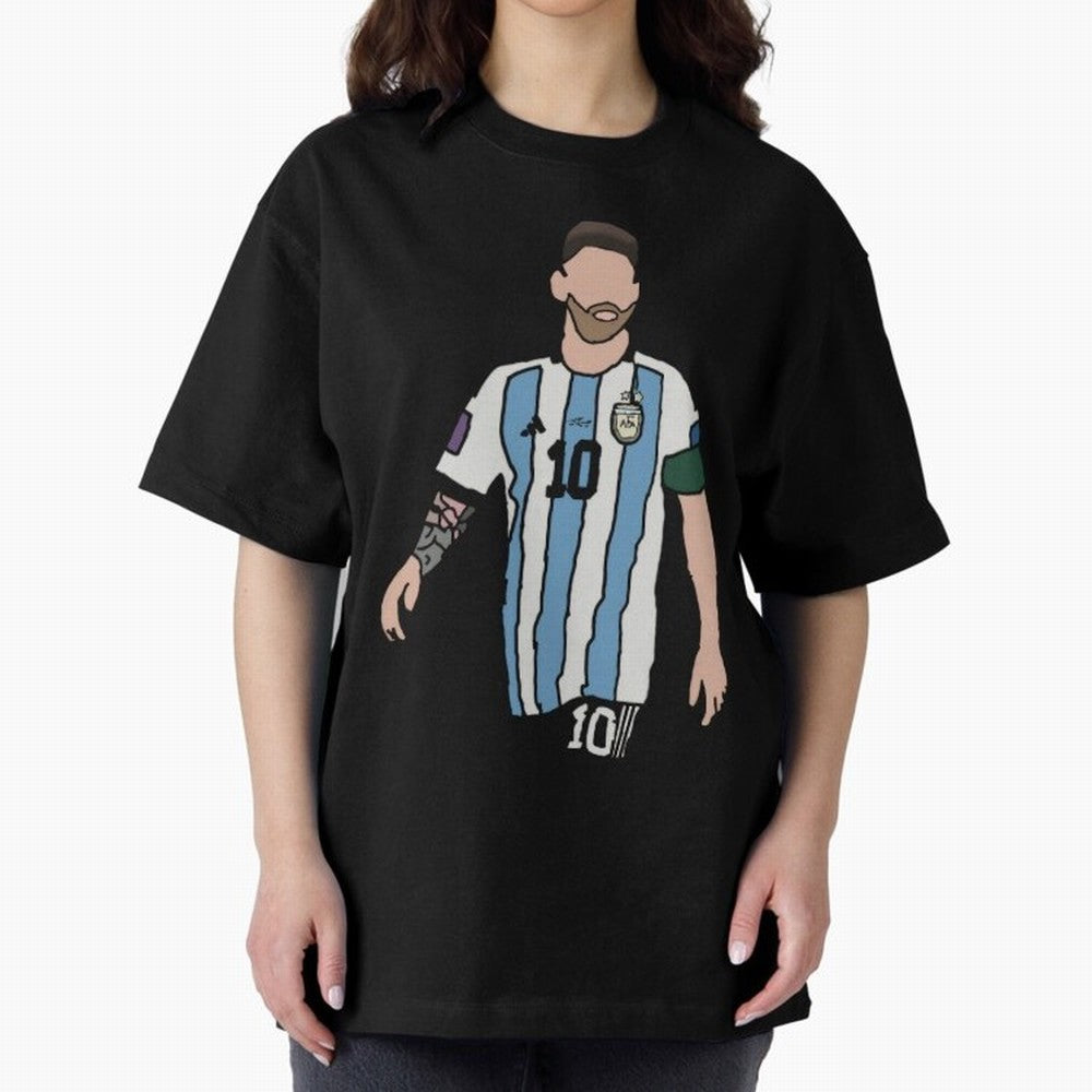 Lionel Messi Number 10 Campeones Del Mundo Essential T-Shirt Support Your Favorite Stars during Global Football Passion for FIFA World Cup 2026 USA Canada Mexico, Driven by Haaland and Mbappe, England and Germany, Football History, Final Match