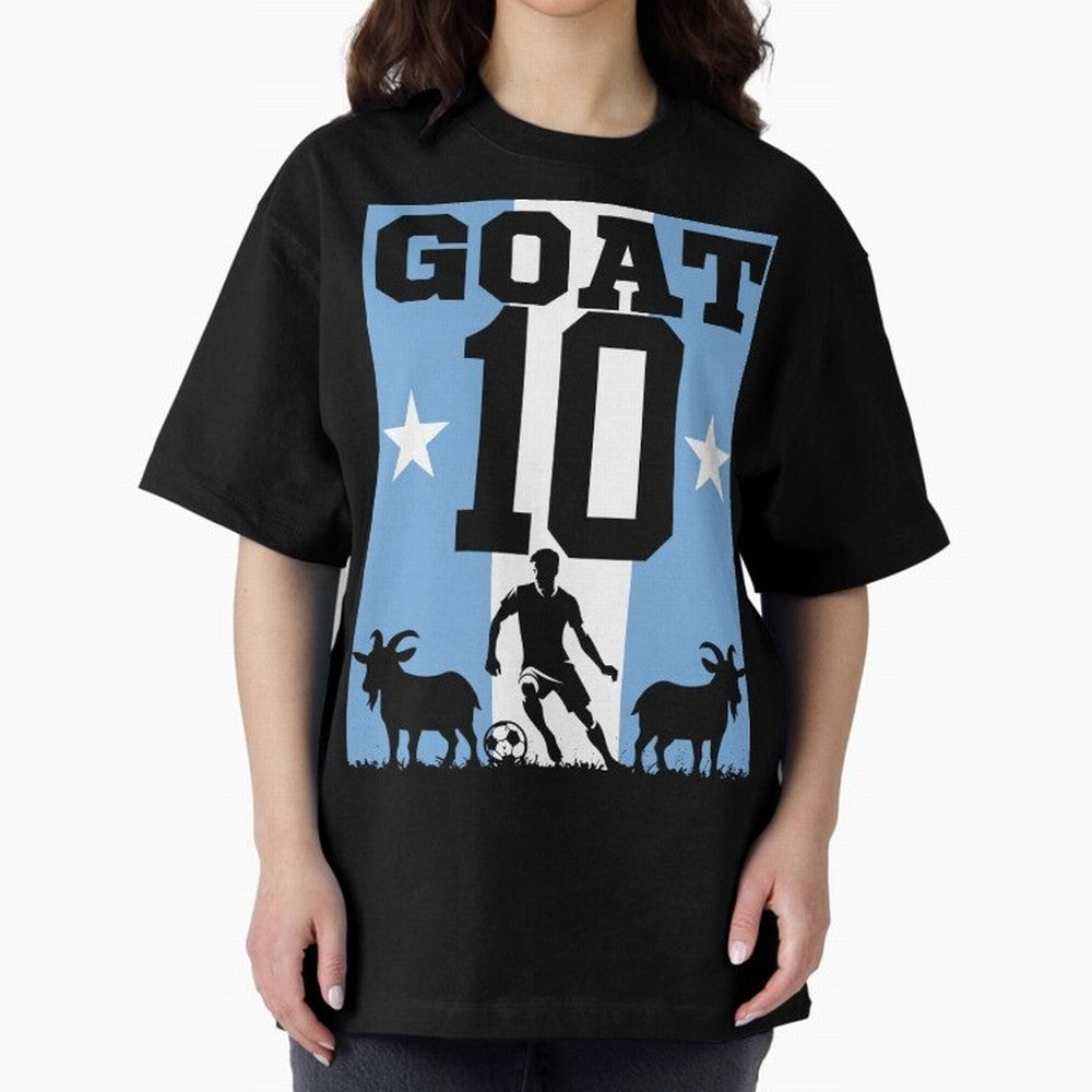 The Goat 10 Argentina World Cup 2026 Classic T-Shirt Bring Trophy Dreams to Global Football Passion for FIFA World Cup 2026 Group Stage, Connected to Cristiano Ronaldo, Haaland and CR7, England, France and Netherlands, Stadium Memories, Football