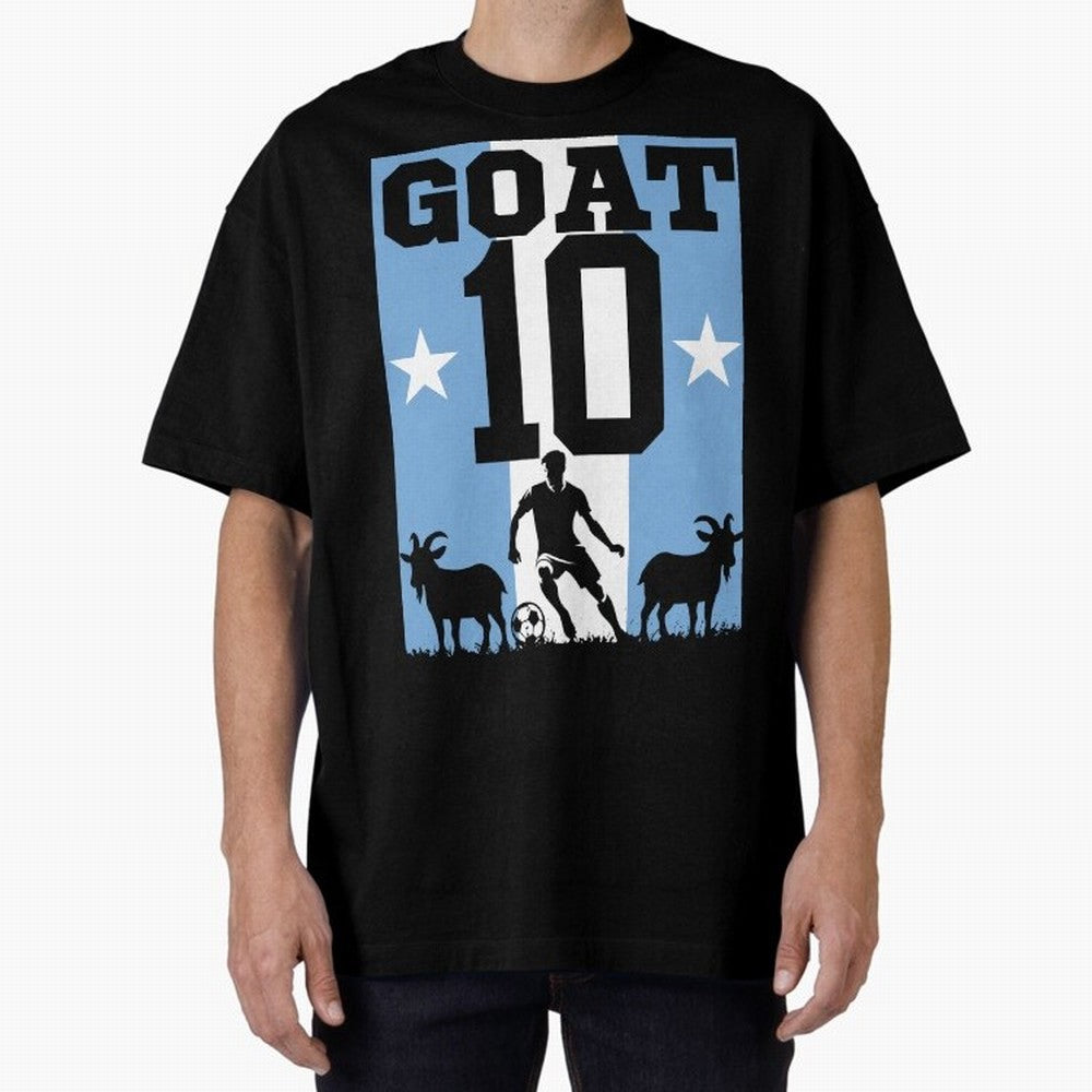 The Goat 10 Argentina World Cup 2026 Classic T-Shirt Bring Trophy Dreams to Global Football Passion for FIFA World Cup 2026 Group Stage, Connected to Cristiano Ronaldo, Haaland and CR7, England, France and Netherlands, Stadium Memories, Football