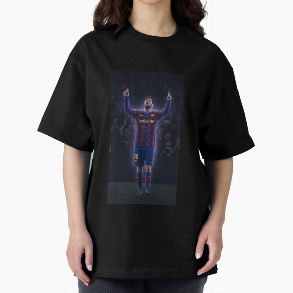 Lionel Messi Classic T-Shirt Represent the Passion of Match Day Hype around FIFA World Cup 2026 Group Stage, Mbappe and Neymar, Brazil, Portugal and Argentina, Classic Soccer Heritage, Championship Pressure, Fan Loyalty and International Pride;