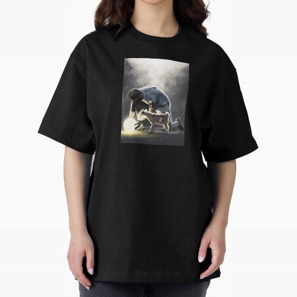 LIONEL MESSI GOAT Oversized T-Shirt Honor Match Day Hype around FIFA World Cup 2026 Group Stage, CR7 and Messi, France, Global Supporter Spirit, Legendary Goals, National Colors and Tournament Celebration; Great for Supporters Who Love Legendary