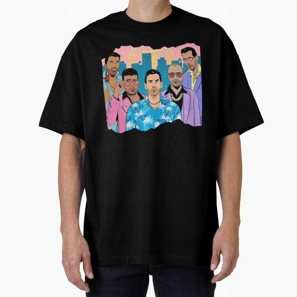 Inter miami gang Essential T-Shirt Show Passion for the Stars of FIFA World Cup 2026 Group Stage Celebrating CR7, Argentina Energy, Worldwide Fan Energy, Dramatic Goals, Stadium Lights and Championship Celebrations; Ideal for Fans Who Follow Messi,