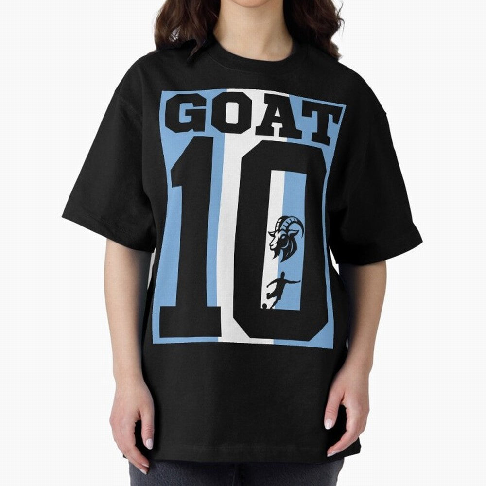World Cup 2026 Argentina The Goat 10 Classic T-Shirt Join Supporters Worldwide for Global Football Passion for FIFA World Cup 2026 Group Stage, Connected to Messi and Cristiano Ronaldo, Brazil, Championship Spirit, Famous Goals, Roaring Crowds and