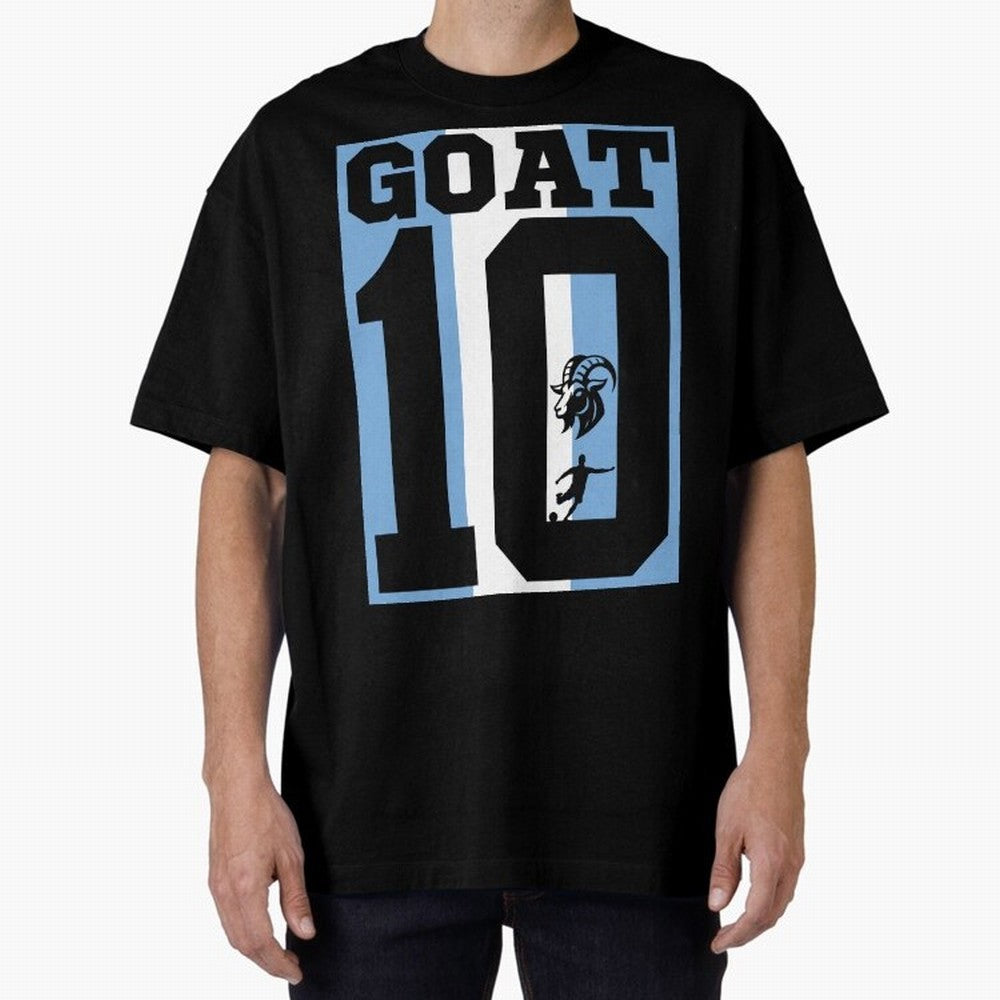 World Cup 2026 Argentina The Goat 10 Classic T-Shirt Join Supporters Worldwide for Global Football Passion for FIFA World Cup 2026 Group Stage, Connected to Messi and Cristiano Ronaldo, Brazil, Championship Spirit, Famous Goals, Roaring Crowds and