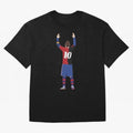 Lionel Messi Tribute To Dm Perfect Gift For You And Friends #v98 Classic T-Shirt Embrace Global Football Passion for FIFA World Cup 2026 Group Stage, Inspired by Cristiano Ronaldo, Argentina, France and Brazil, Game Day Rituals, Football Legends,