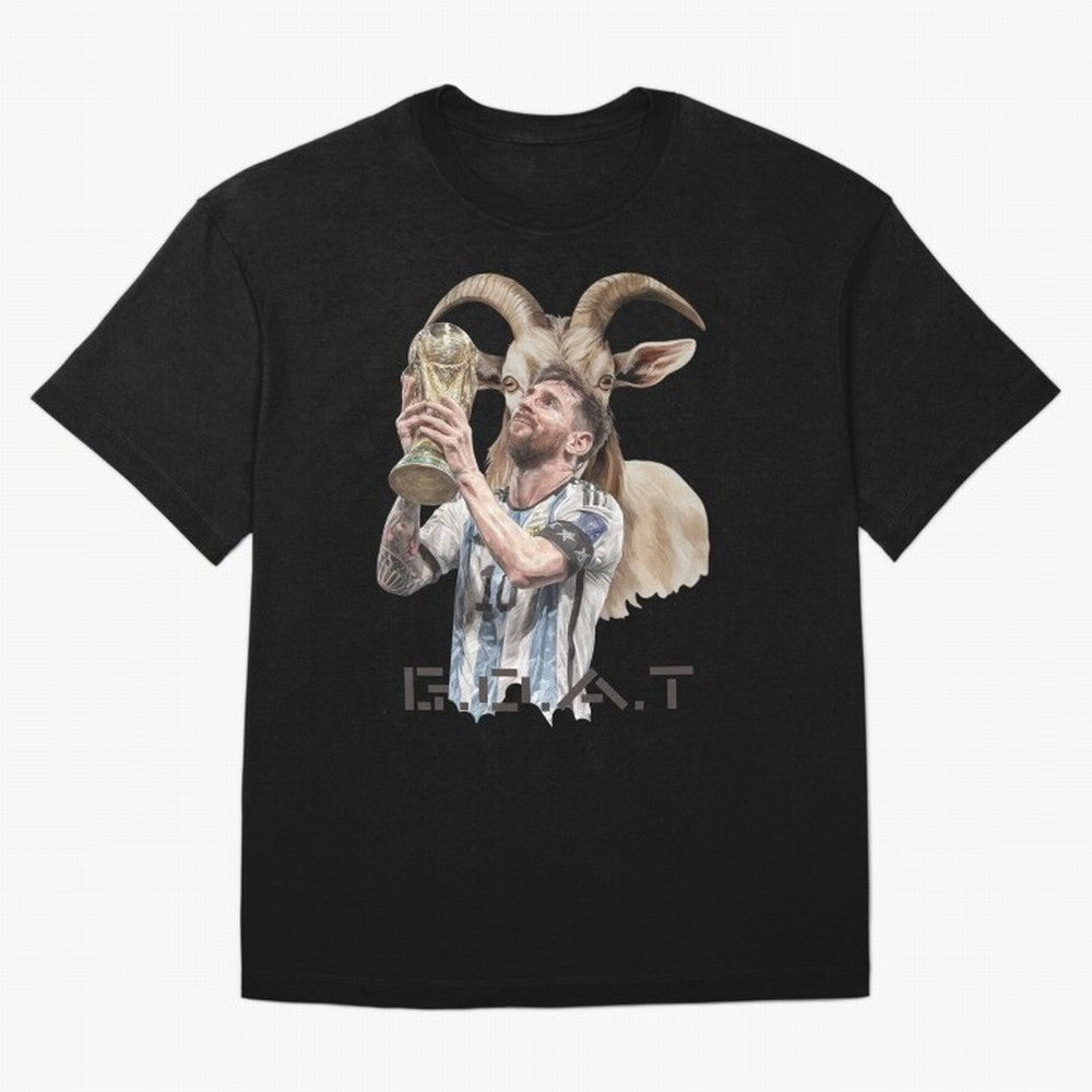 The G.O.A.T of Football, Lionel Messi Classic T-Shirt Celebrate Soccer Greatness during Match Day Hype around FIFA World Cup 2026 USA Canada Mexico, Cristiano Ronaldo, Haaland and CR7, Brazil, Worldwide Fan Energy, Dramatic Goals, Stadium Lights