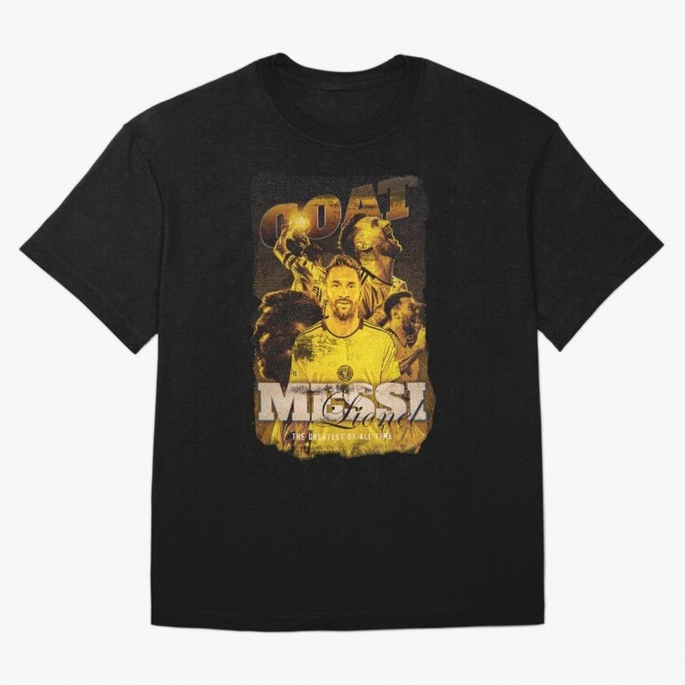 Lionel Messi The Goat Classic T-Shirt Showcase FIFA World Cup 2026 USA Canada Mexico for Fans of Neymar, Haaland and Cristiano Ronaldo and Brazil, Bringing Fan Favorite Moments, National Team Passion, Big Match Drama and Soccer History; Perfect for