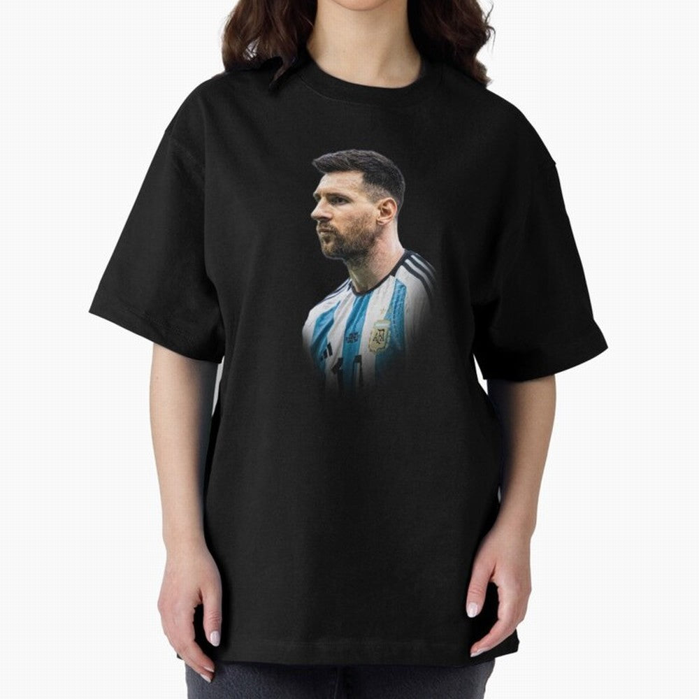 Lionel Messi Oversized T-Shirt Stand with FIFA World Cup 2026 USA Canada Mexico Capturing Mbappe, England and Germany Energy, Soccer Culture, Superstar Moments, National Team Dreams and Competitive Fire; Perfect for Supporters Who Want Bold