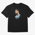 Lionel Messi Oversized T-Shirt Stand with FIFA World Cup 2026 USA Canada Mexico Capturing Mbappe, England and Germany Energy, Soccer Culture, Superstar Moments, National Team Dreams and Competitive Fire; Perfect for Supporters Who Want Bold