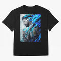 LIONEL MESSI NEW GOAL CELEBRATION ILLUSTRATION 2023 2024 Oversized T-Shirt Celebrate Classic Football Spirit in FIFA World Cup 2026 USA Canada Mexico Spirit, with Spain and Netherlands, Messi and Cristiano Ronaldo, Supporter Pride, Iconic