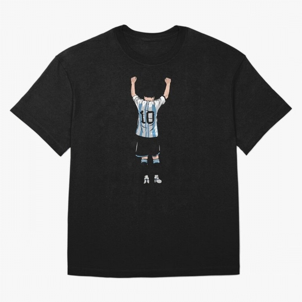 Messi Celebration World Cup Qatar 2022 Classic T-Shirt Treasure Global Football Passion for FIFA World Cup 2026, Driven by Messi, CR7 and Mbappe, Spain and Netherlands, Worldwide Fan Energy, Dramatic Goals, Stadium Lights and Championship