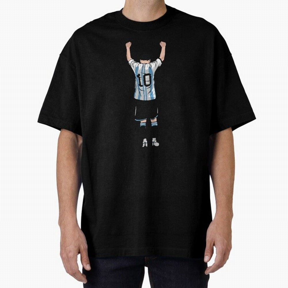 Messi Celebration World Cup Qatar 2022 Classic T-Shirt Treasure Global Football Passion for FIFA World Cup 2026, Driven by Messi, CR7 and Mbappe, Spain and Netherlands, Worldwide Fan Energy, Dramatic Goals, Stadium Lights and Championship