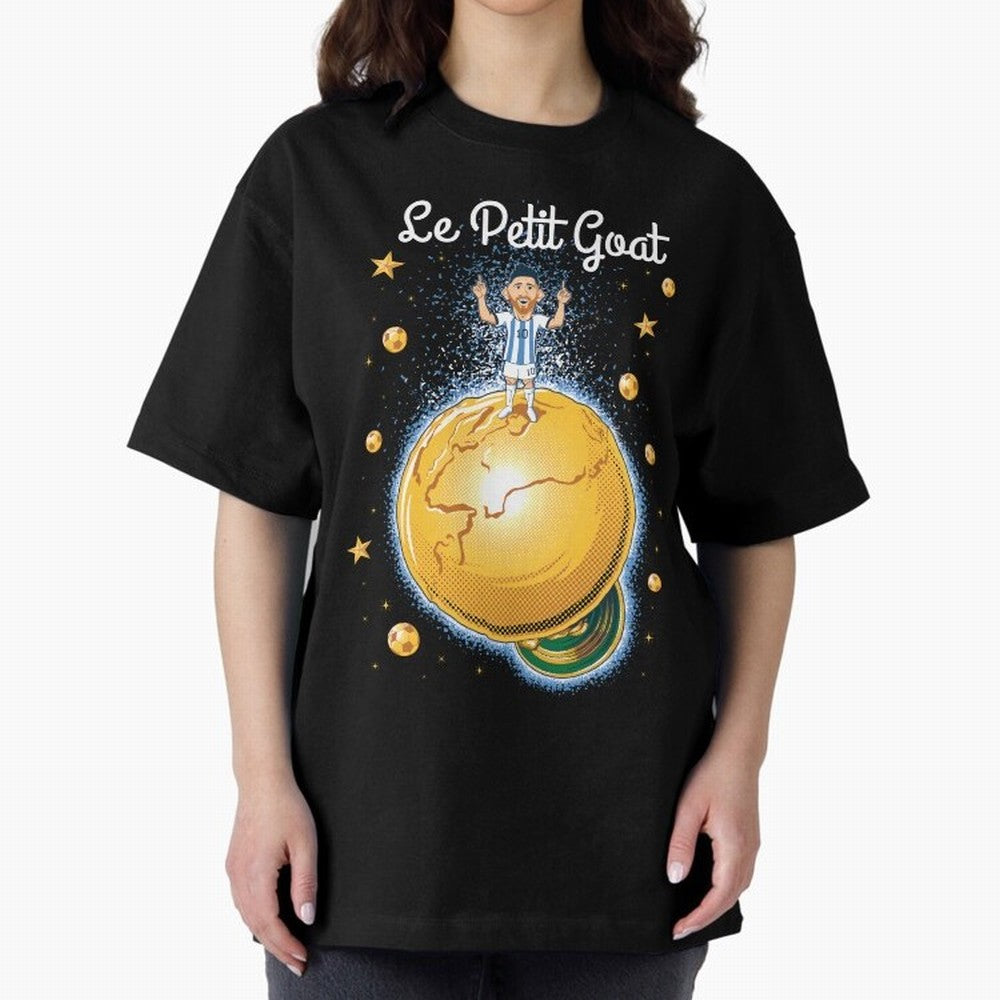 Le Petit Goat Essential T-Shirt Fuel Your Fan Pride for FIFA World Cup 2026 for Fans of Messi, Neymar and Mbappe and Netherlands, Bringing Vintage Soccer Flavor, Modern Football Stars, National Flags and Final Night Emotion; Created for Match Day